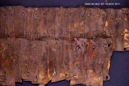 Leather armor after treatments