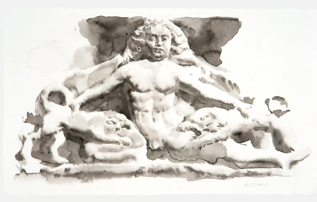 Actaeon relief