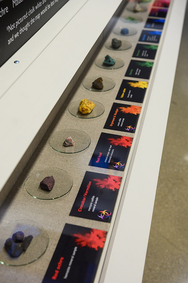 View of gallery installation