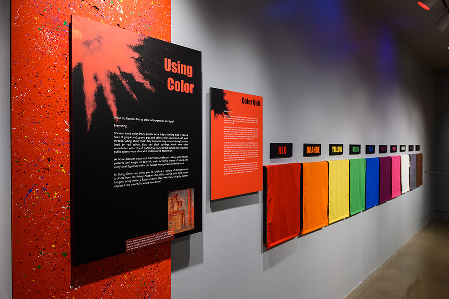 View of gallery installation