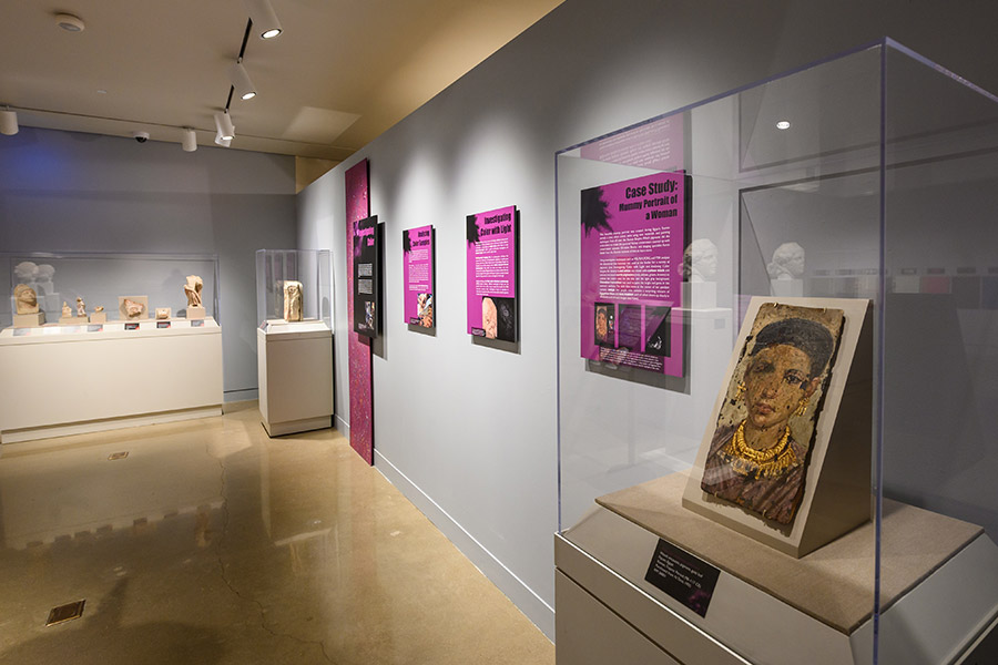 View of gallery installation