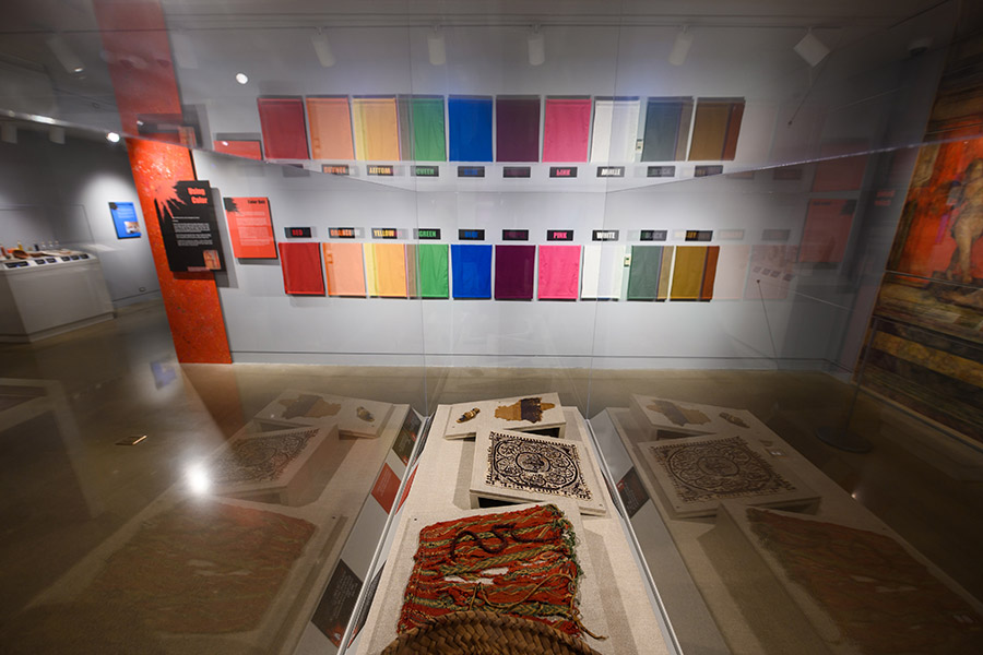 View of gallery installation