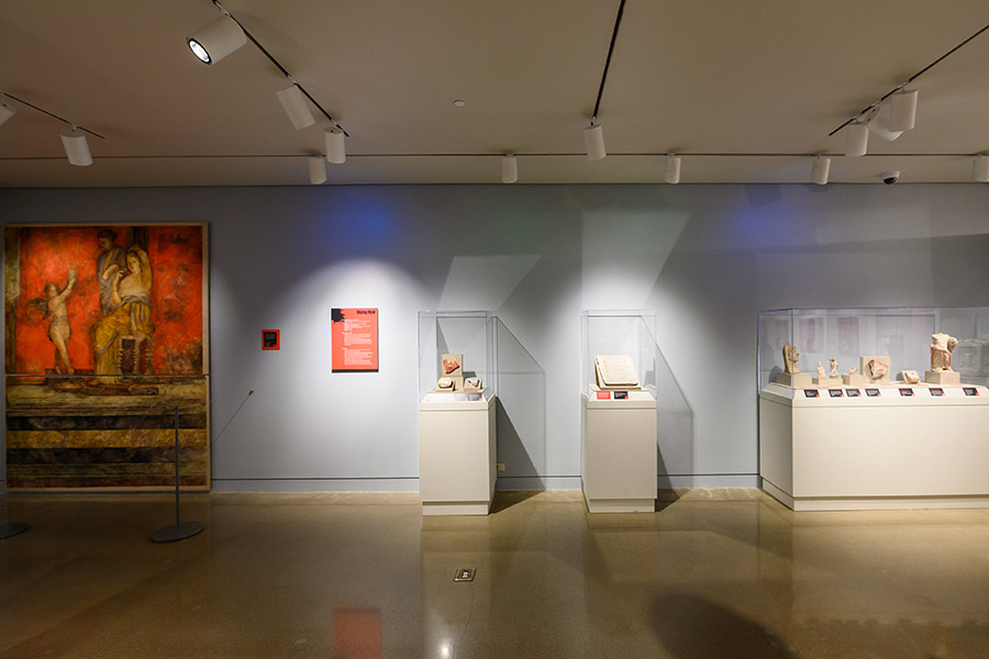 View of gallery installation