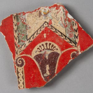 Wall painting fragment