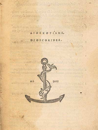 Pedanius Dioscorides of Anazarbus