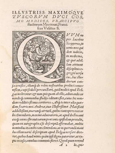 Vesalius' Epistola