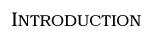 Introduction