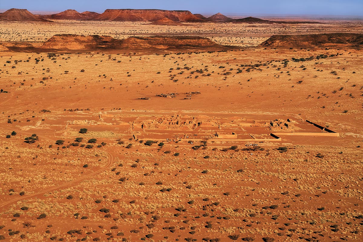 The Great Enclosure at Musawwarat es-Sufra.