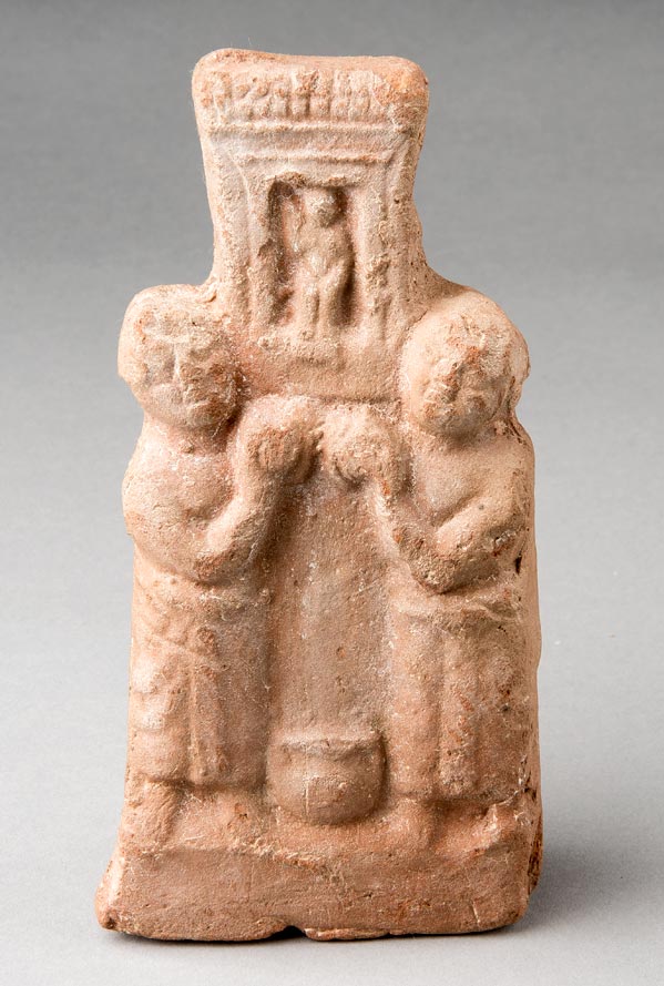 Priests bearing a shrine