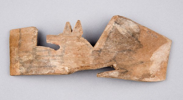 Openwork mummy decoration: jackal