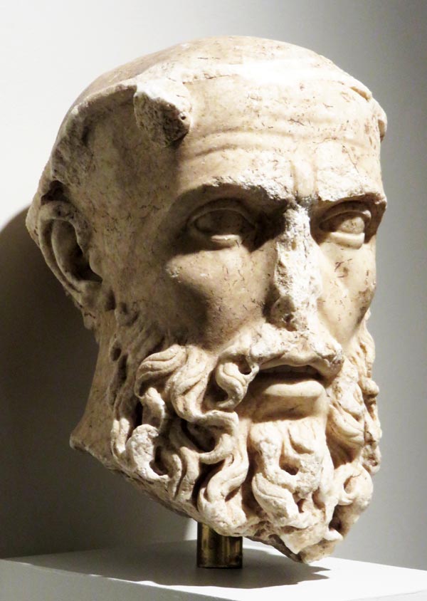 Head of Silenus