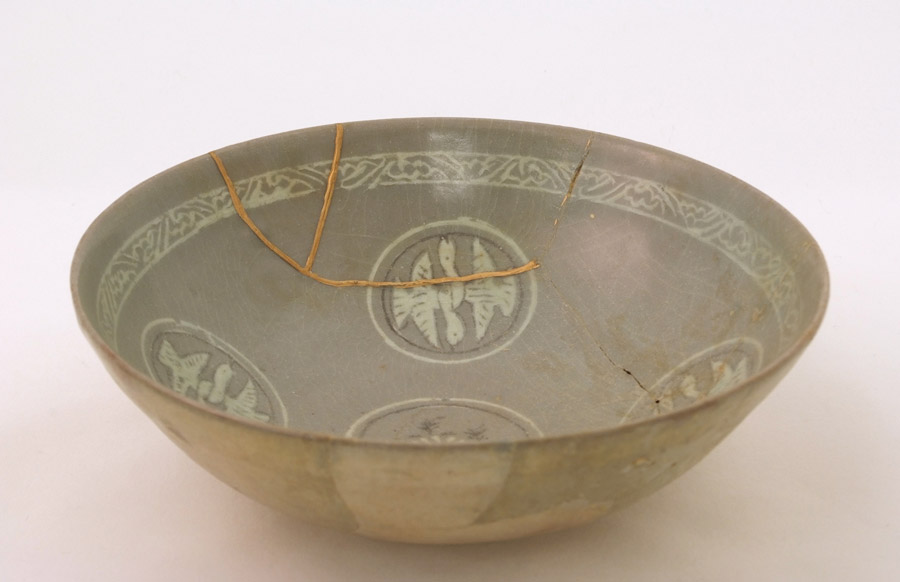Bowl with Inlaid Design