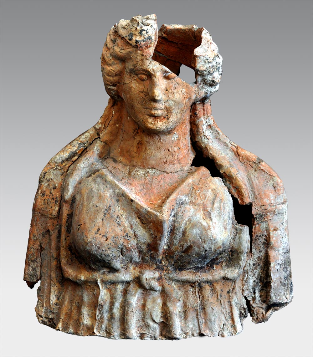 Bust of a goddess