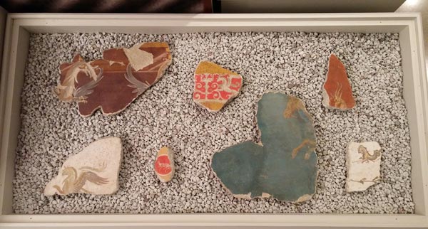 Fragments with animals