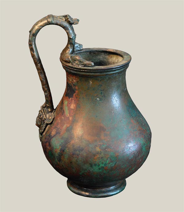 Bronze pitcher