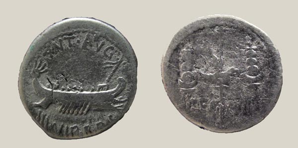 Denarius of Mark Antony