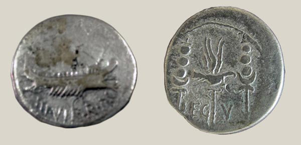 Denarius of Mark Antony