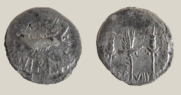Denarius of Mark Antony