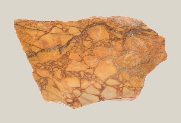 Fragment of floor pavement or wall veneer