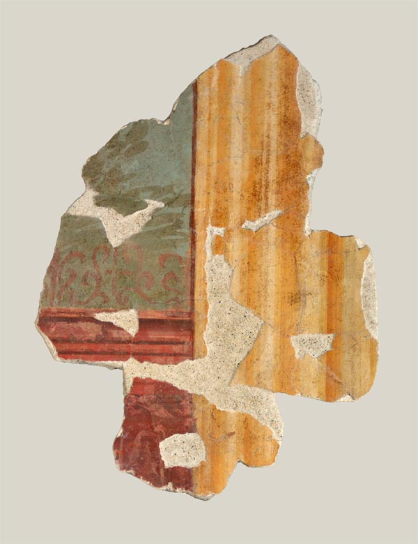 Fragment with red beam