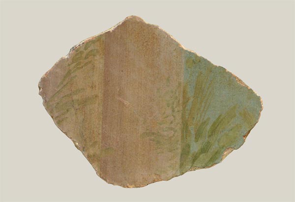 Shafts of two columns of the upper order