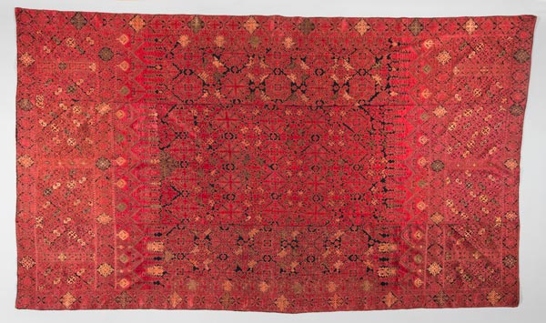 Embroidered textile (suzani)